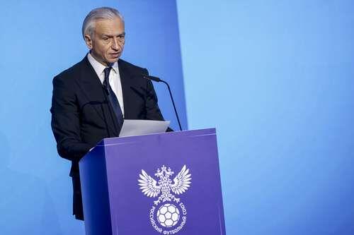 Александр Дюков на конференции РФС. Фото сайт РФС 