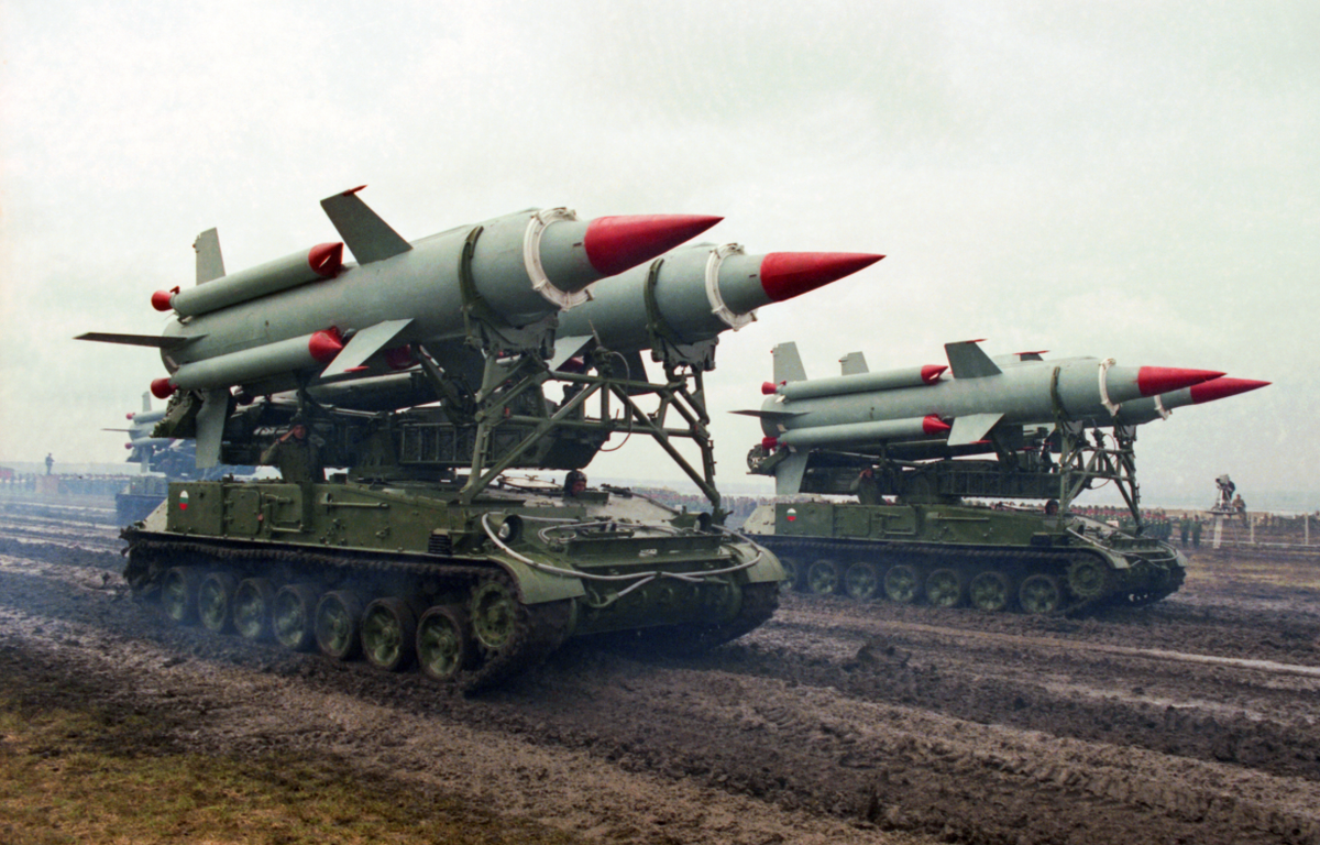 ЗРК "Круг на учениях Группы советских войск в Германии. Фото ТАСС