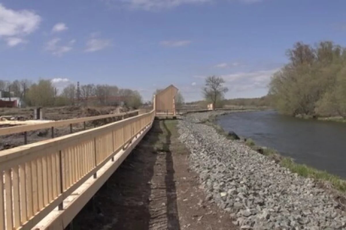    Работы на набережной реки Авача в Елизове завершатся 10 февраля