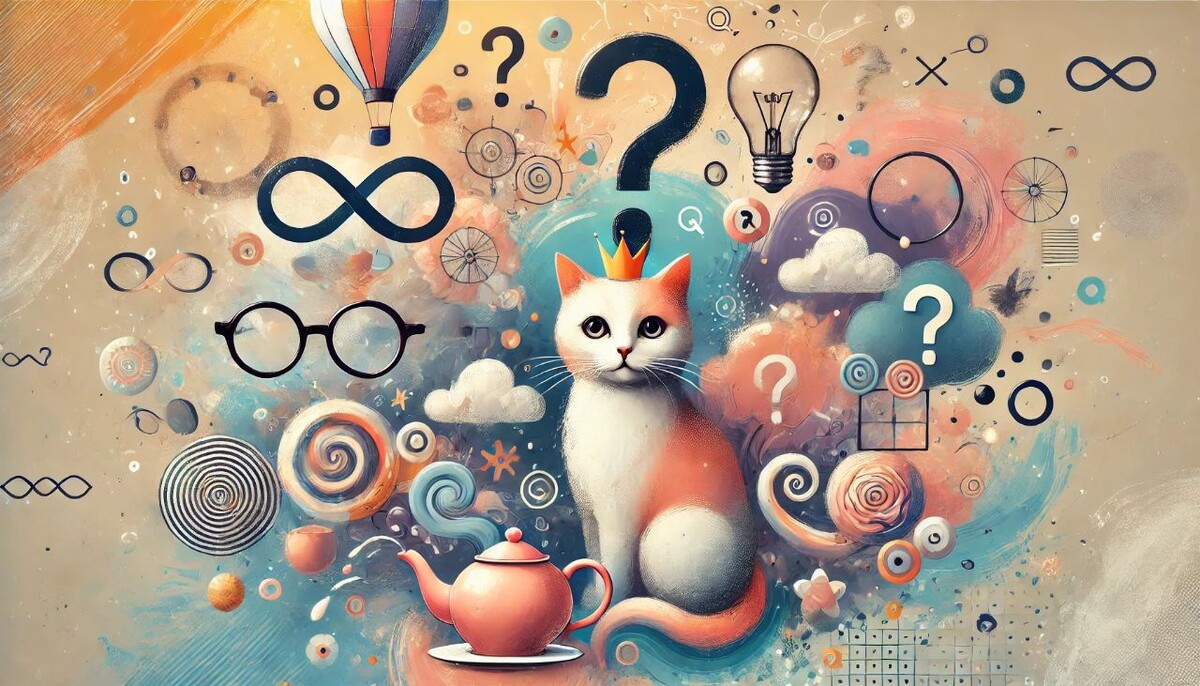 В мире абсурда даже кот с короной — философ