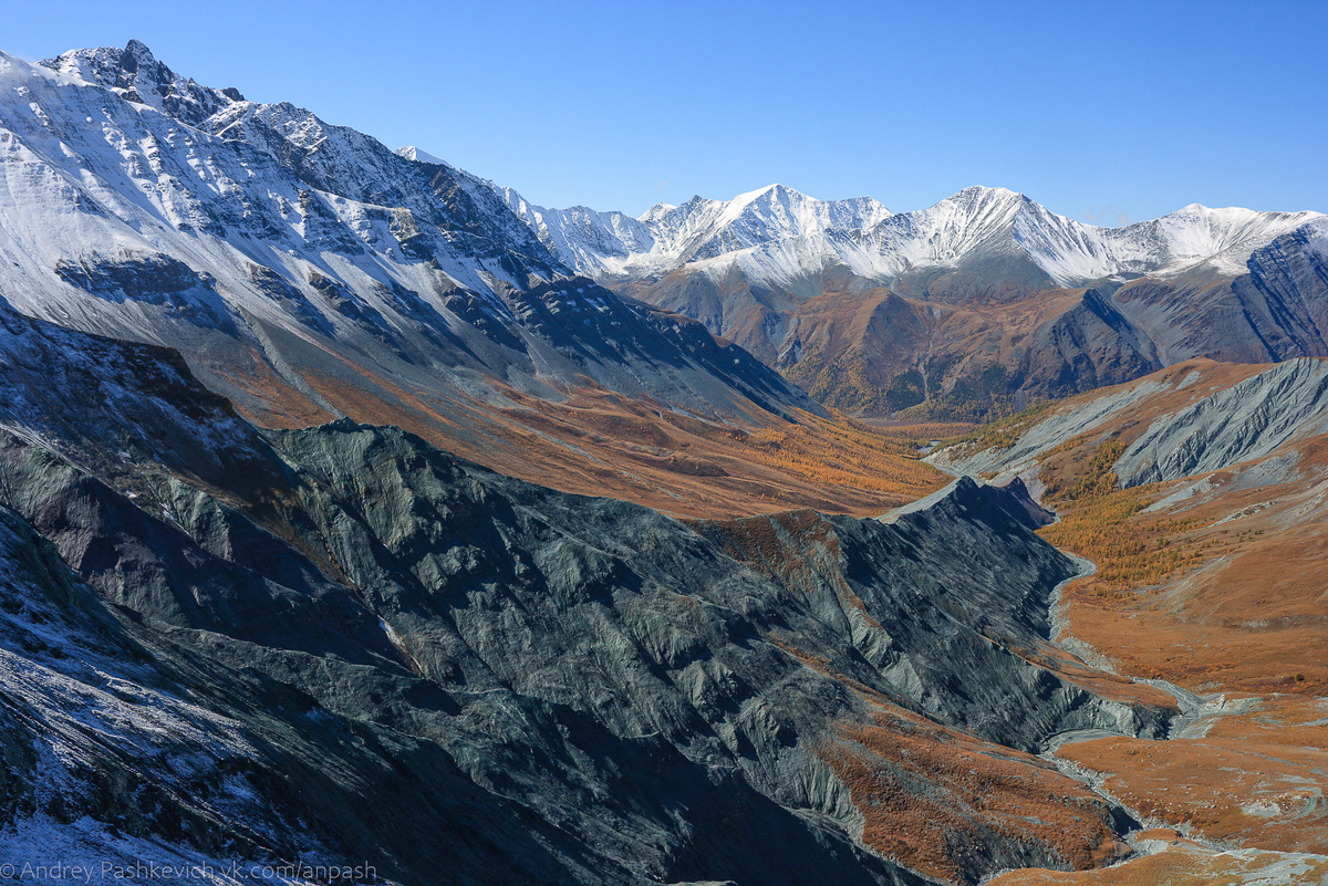 Долина Ярлу, южнее центрального хребта.