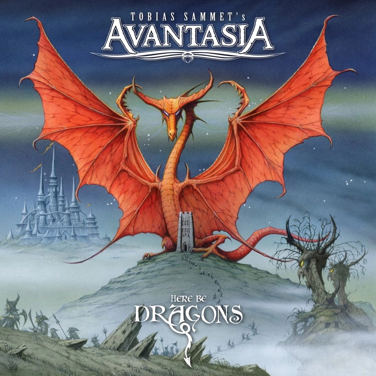 Обложка Альбома "Here Be Dragons"