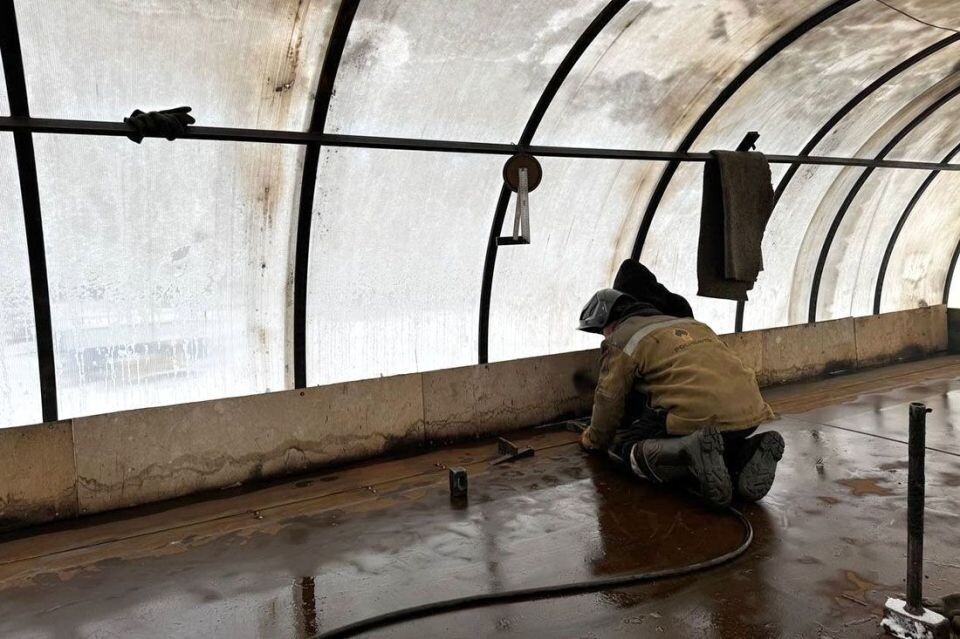    Строительство моста между селом Подгорное и Республикой Алтай. Источник: altai-republic.ru