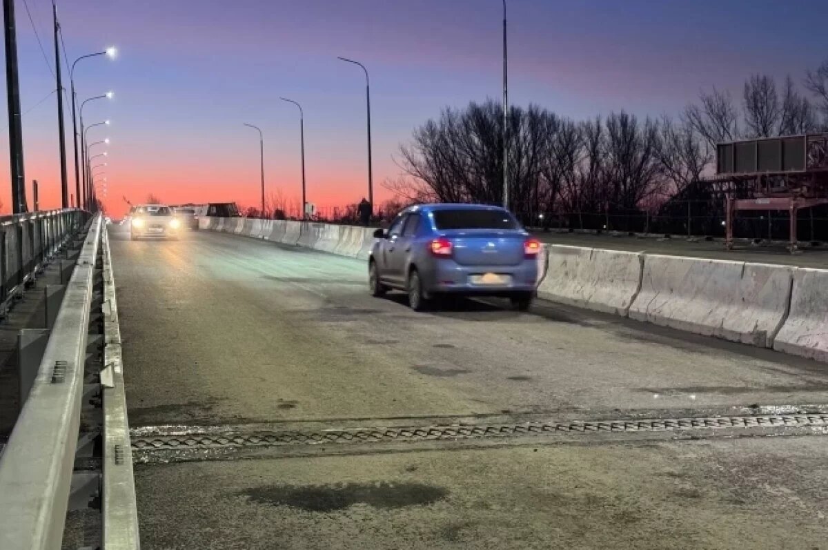    На Шакшинском мосту в Уфе до весны продлили частичные перекрытия