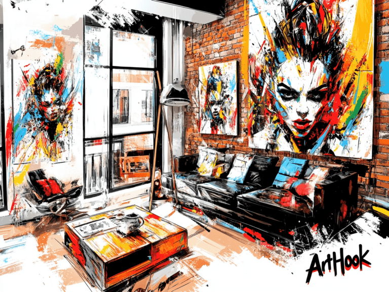    Как выбрать идеальную картину для стиля лофт: советы по дизайну интерьера, которые вдохновят вас на перемены Art-Hook.Ru