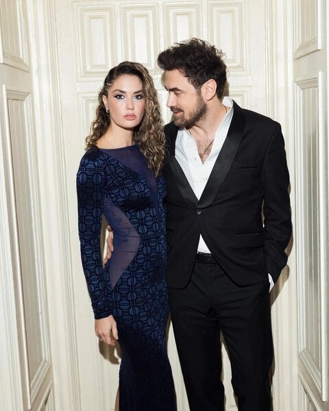    Агата Муцениеце и Петр Дранга, фото: соцсети