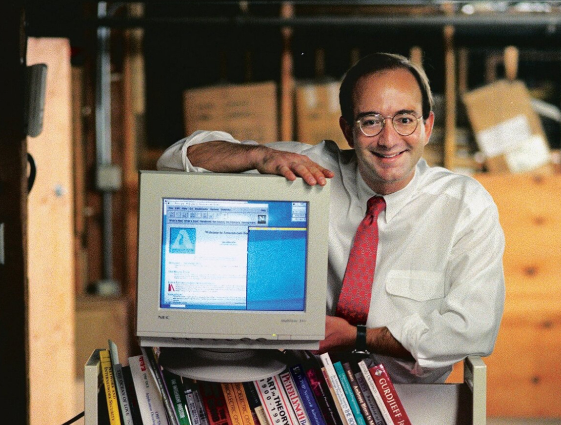 Джефф Безос в юности – уже тогда он увлекался технологиями.