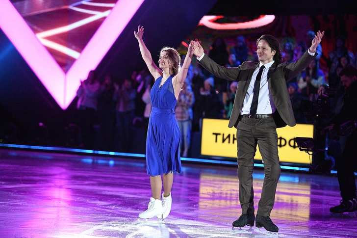 Актриса блистала и в «Ледниковом периоде», она каталась в паре с Максимом Шабалиным

