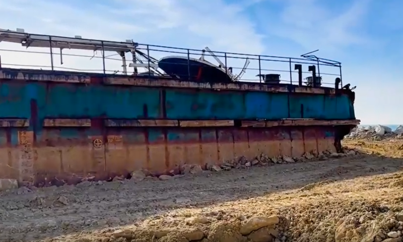    Скриншот видео t.me/opershtab23