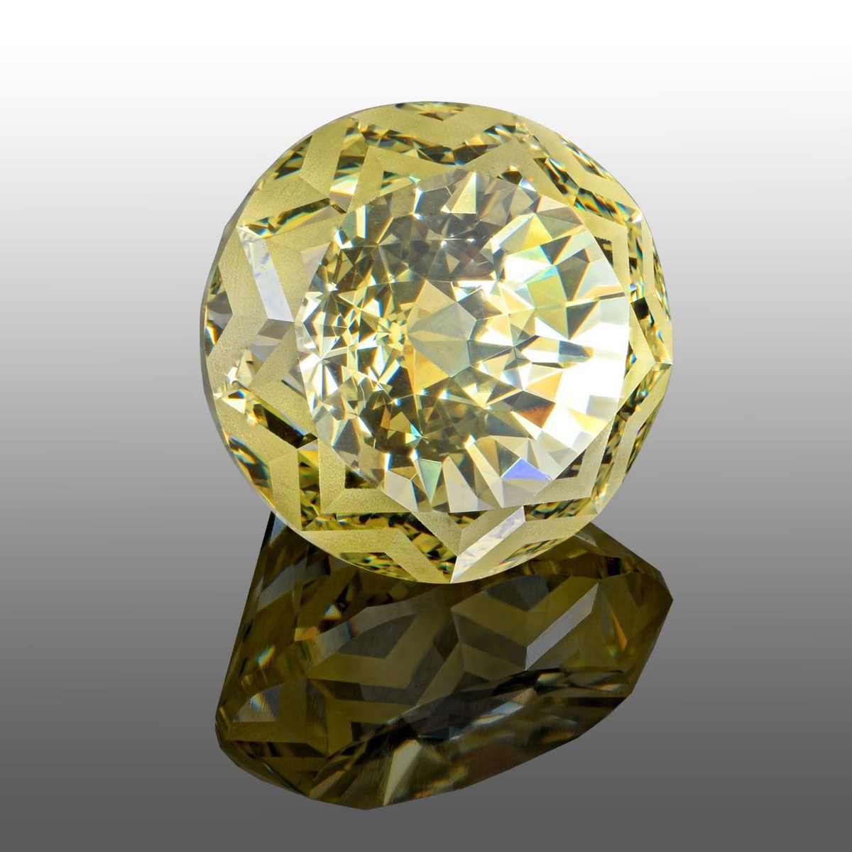 авторский дизайн самоцвета "Звезда Инглии"