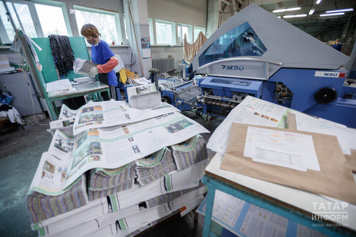 ​«Тренд всего один на сегодняшний день – предоставить читателям максимальное удобство и комфорт чтения». Фото: © Владимир Васильев / «Татар-информ»