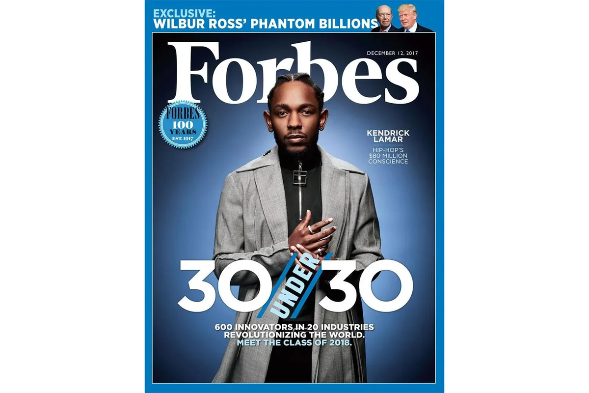Кендрик Ламар был участником рейтинга Forbes «30 до 30» в 2014 году (Фото DR)