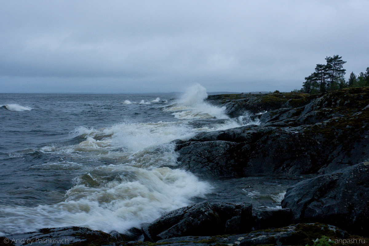 Шторм на Ладоге