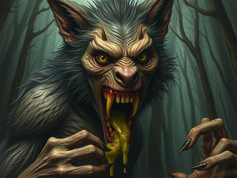 Блёворотень по версии нейросети