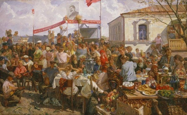 «Колхозный праздник» (1937) Сергея Герасимова и Аркадия Пластова