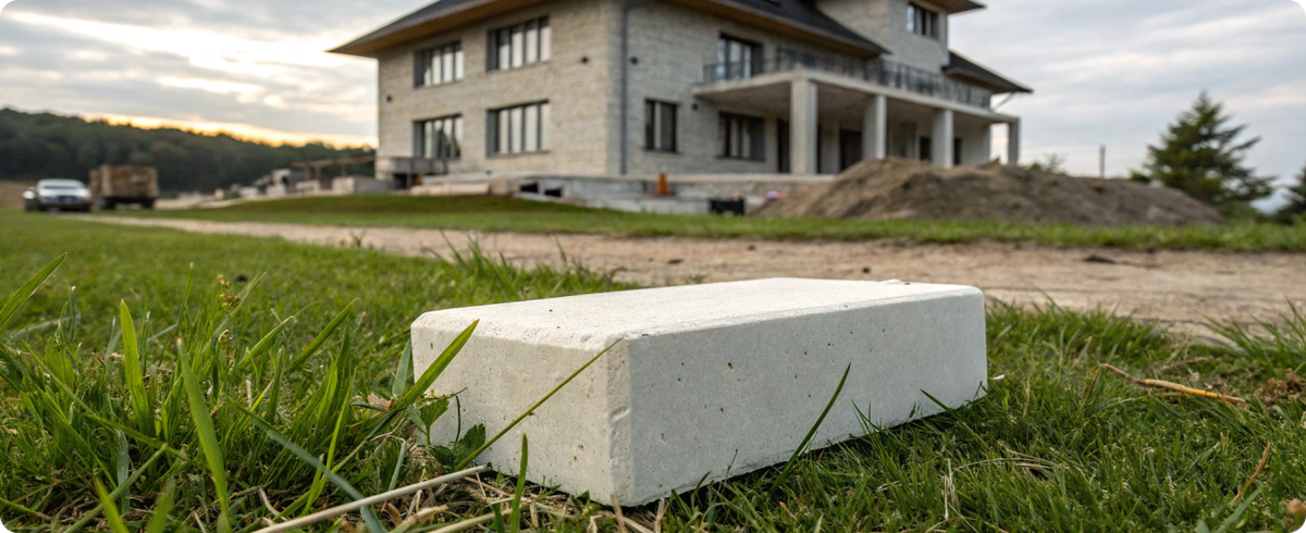 Фундамент для дома из газоблока