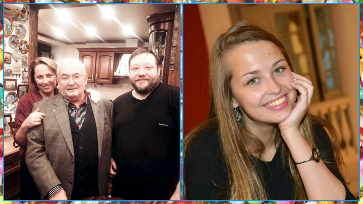 Дед Всеволод и родители Илья и Светлана Аглаи Шиловской