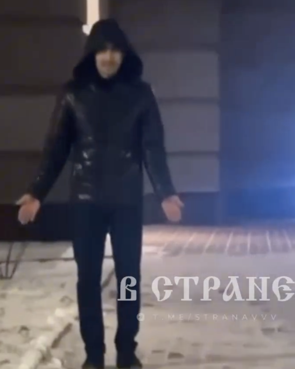 Кадр из видео пострадавшей