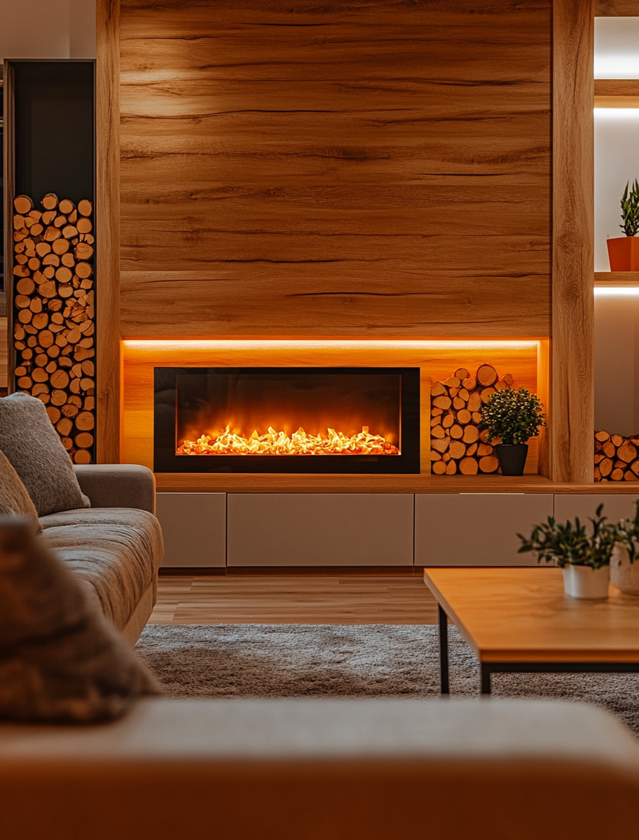    Электрокамин Royal Flame Vision 60 LOG LED — создайте уют и тепло в вашем доме с ультрасовременными технологиями и безвредным обогревом Kamin