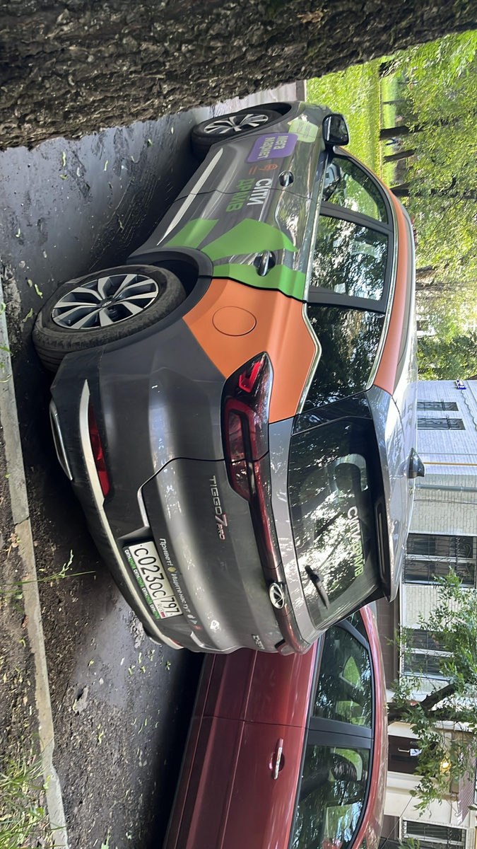 В моих глазах колесо слилось с землей, наверно я один такой.