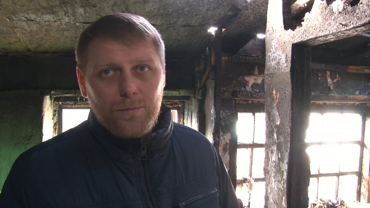    Житель Мантуровского района Курской области спас двоих детей из горящего дома