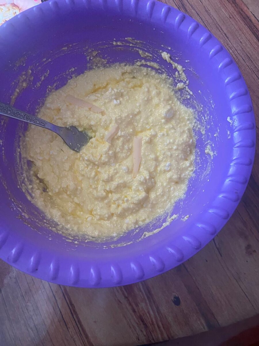 Перемешиваем все ингредиенты