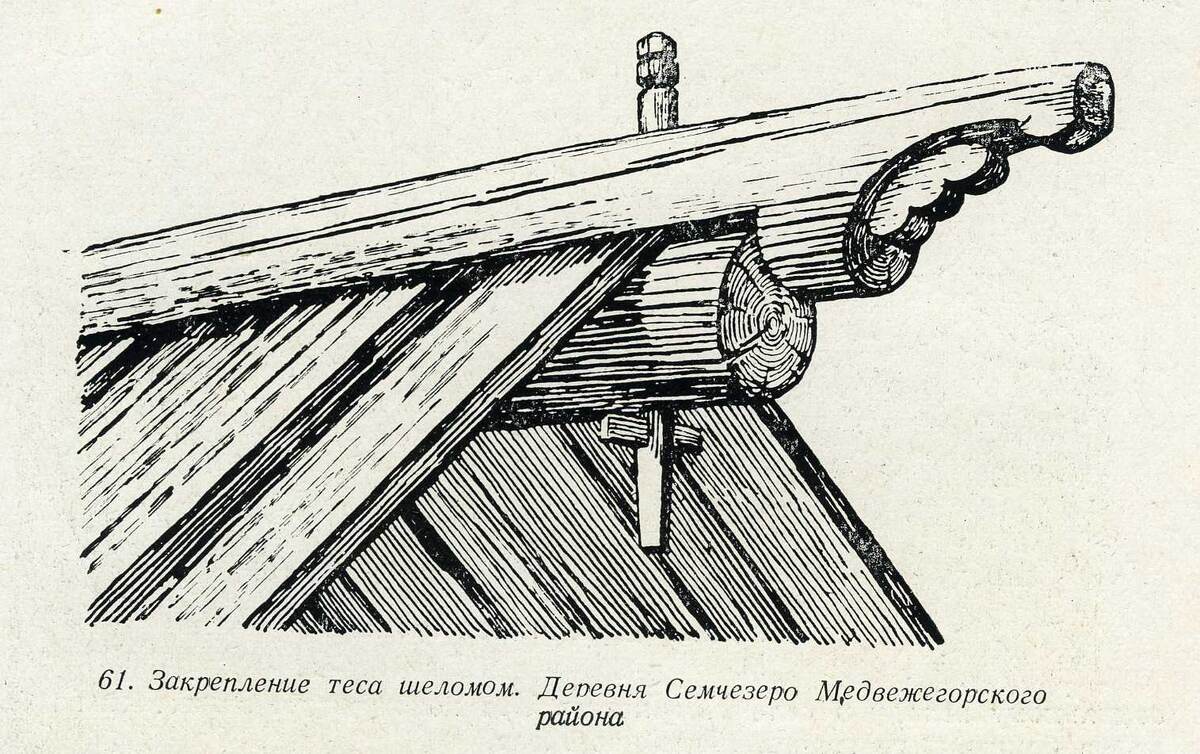 Иллюстрации из книги А.В. Ополовникова "Русское деревянное зодчество"