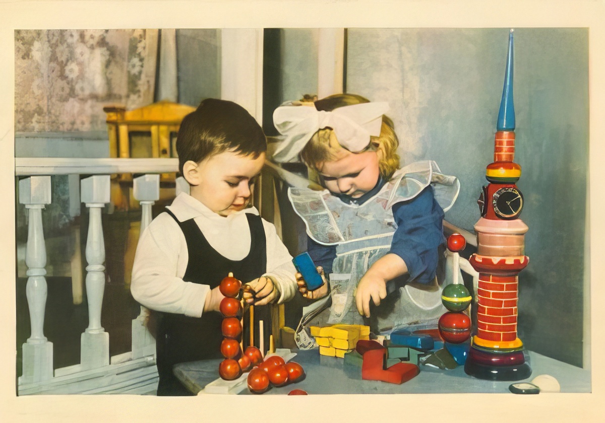 Деревянные игрушки в СССР