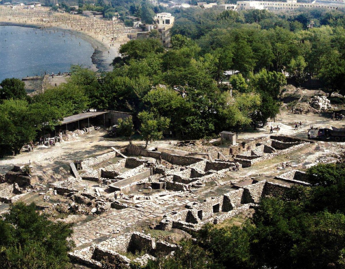 Археологический заповедник  «Горгиппия». Начало 1980-х гг.