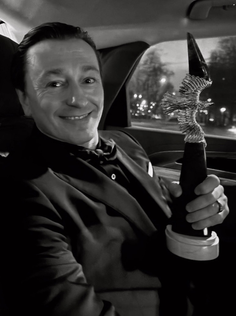 Актёр Сергей Безруков. Фото из "ВКонтакте". 