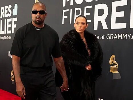    Канье Уэст и Бьянка Цензори. Фото: ТВЦ