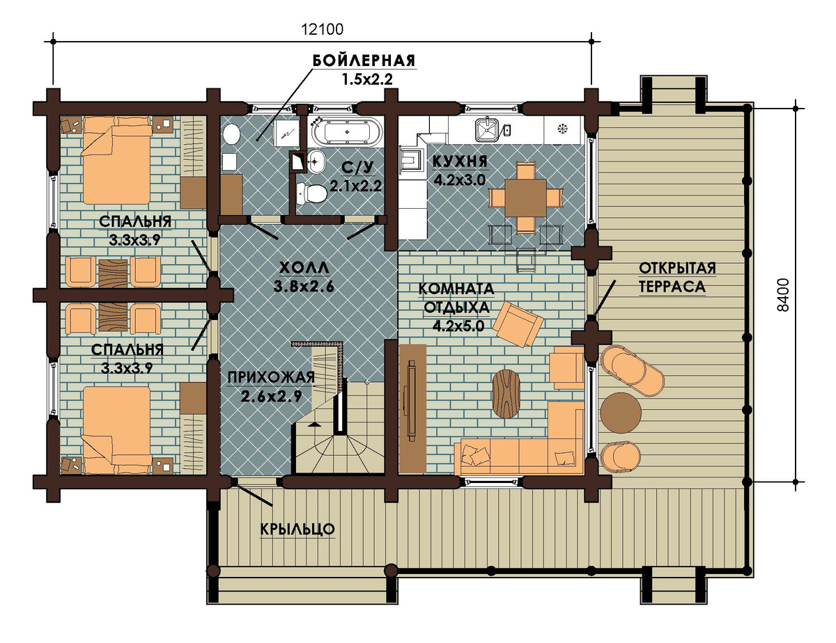 Юкон. Первый этаж