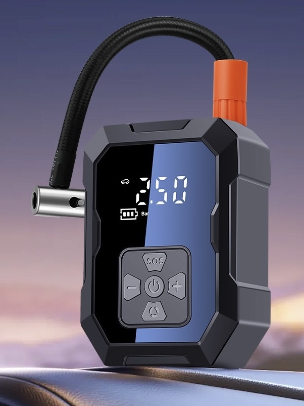 Автомобильный беспроводной компрессор 