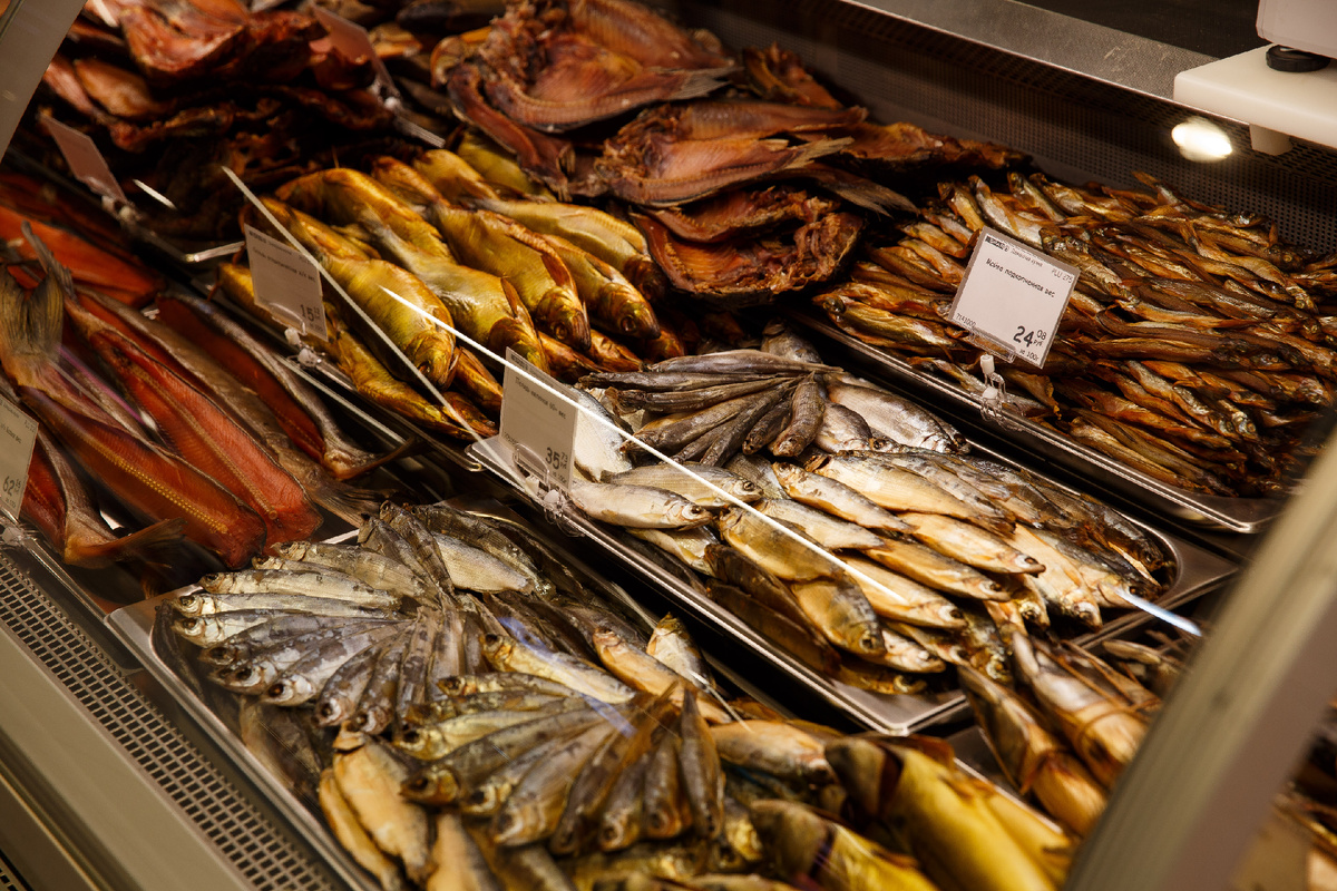 Рыба - премиуальный деликатес. Свет должен быть!