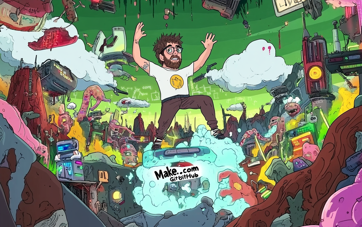    Интеграция Make.com и GitHub: как автоматизация рабочих процессов увеличивает продуктивность разработчиков Артур Хорошев