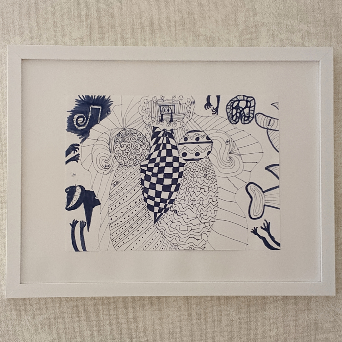 Работа Нины Мессинёвой. Я и Яна