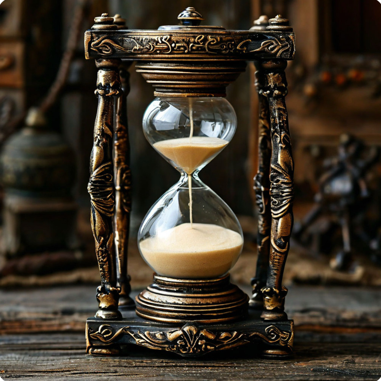 Песочные часы….