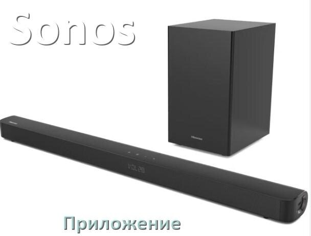 
Приложение для саундбара Sonos на iPhone и Android для управления