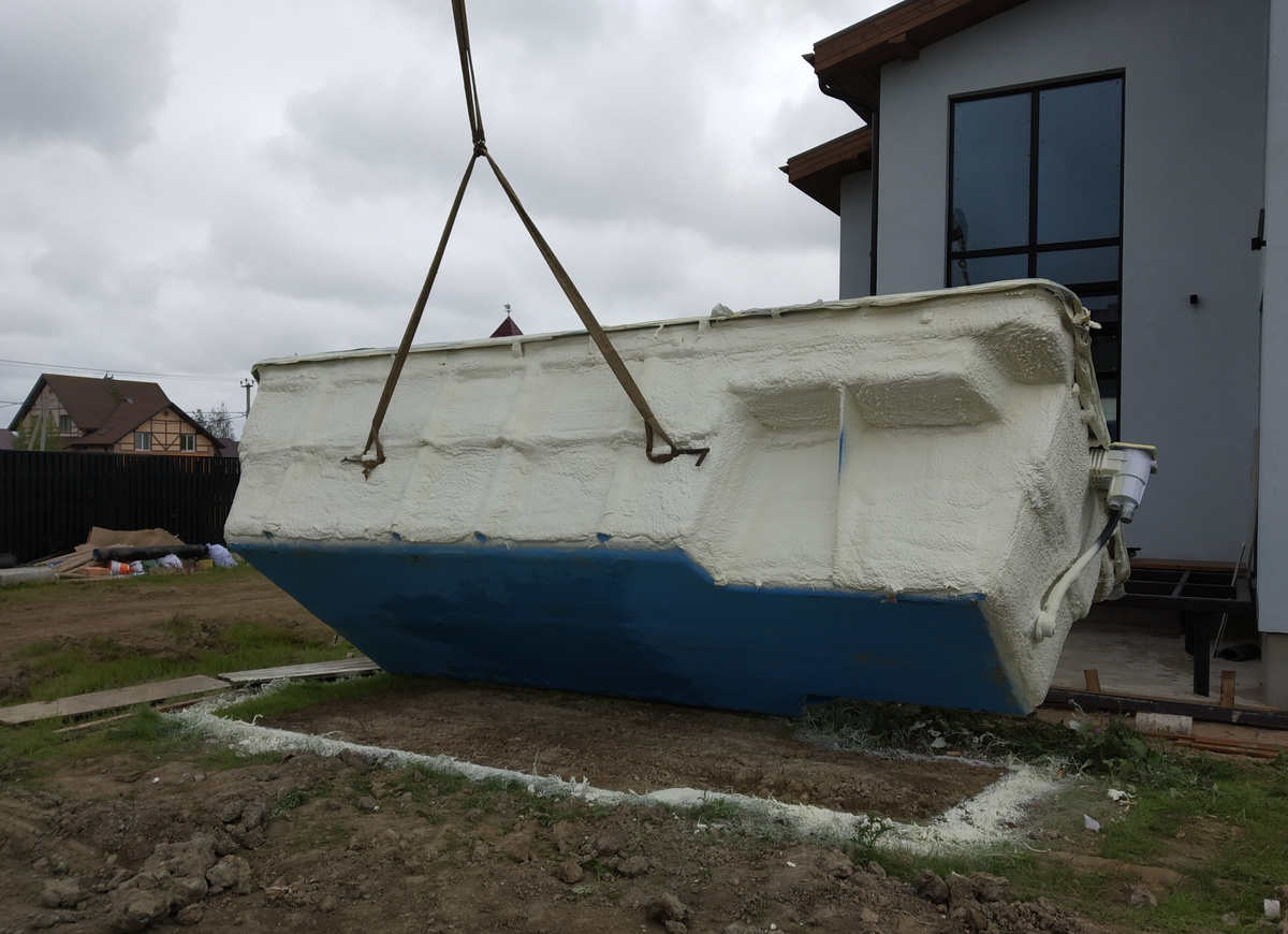 Утепление чаши 