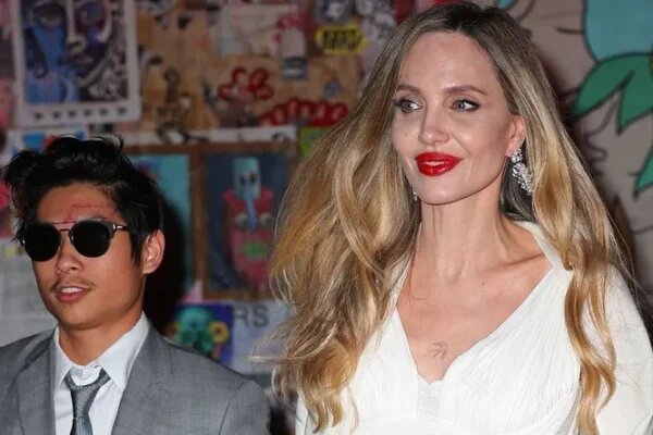    Анджелина Джоли с сыном. Фото: ТВЦ