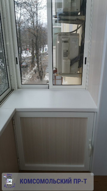 Влагостойкий шкаф на балкон от компании Дон Балкон +7 (342) 299-99-66