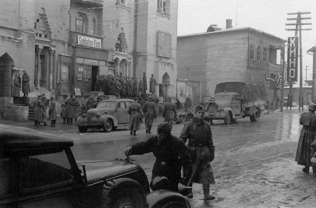 Оккупированный Смоленск. 