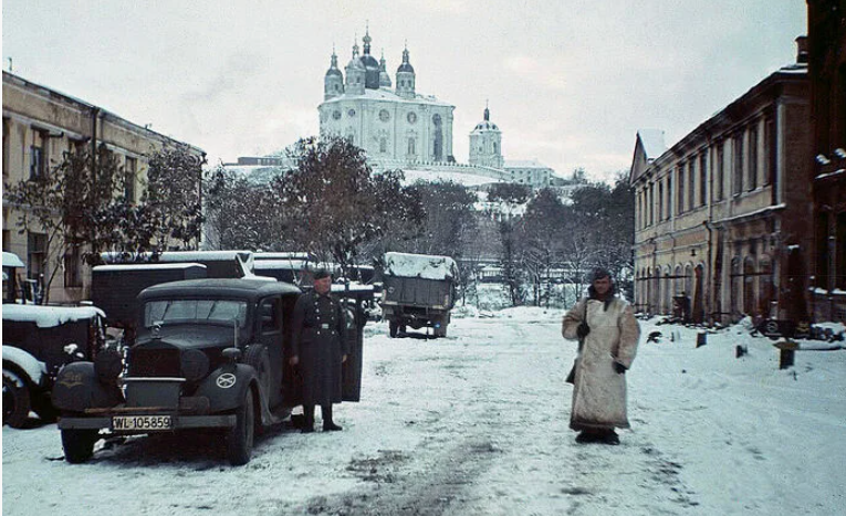 Оккупированный Смоленск.