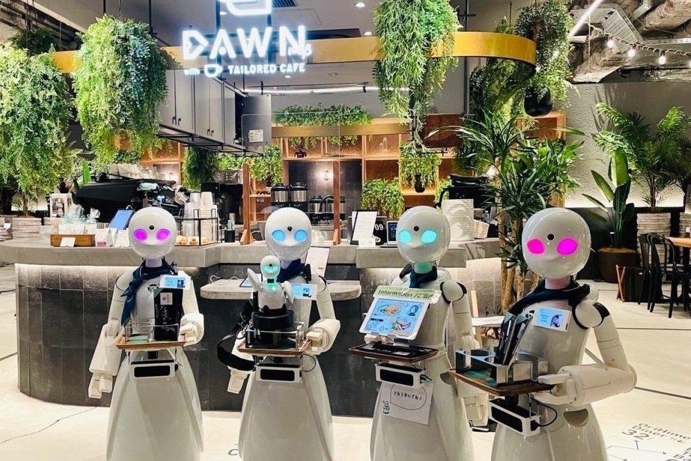 Ресторан Dawn Avatar Robot Cafe. Япония. Фото из интернета