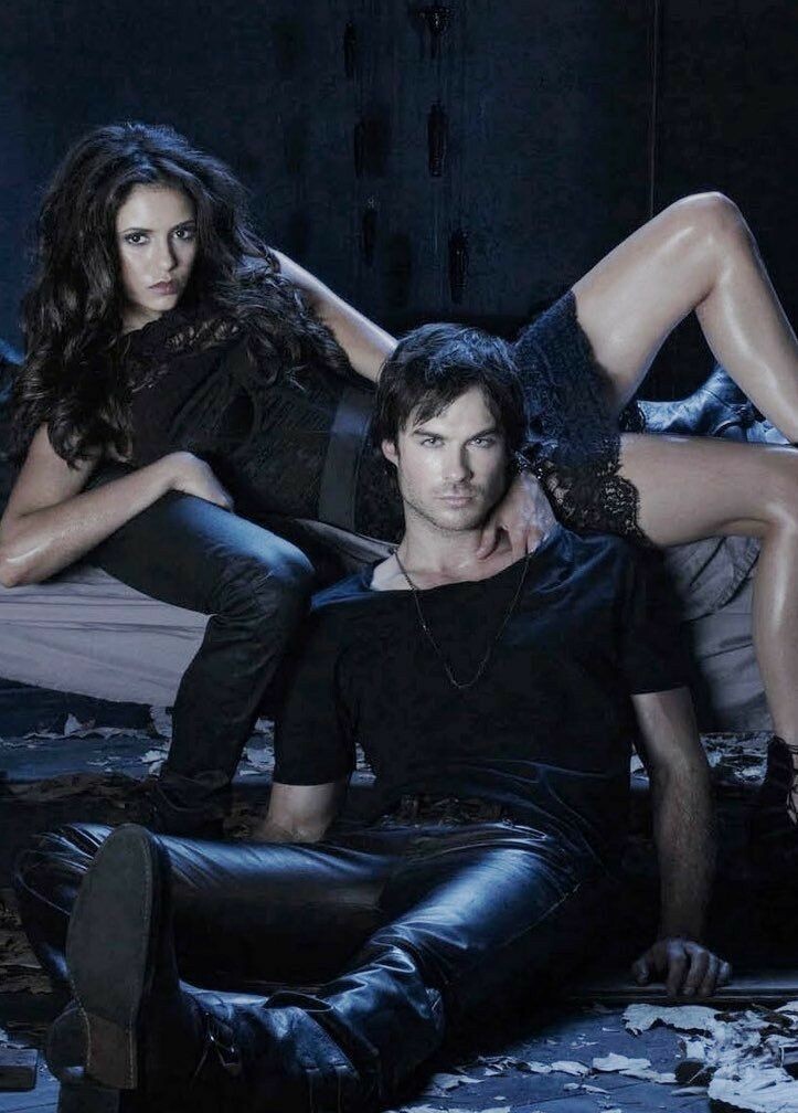 Нина Добрев и Йен Сомерхолдер