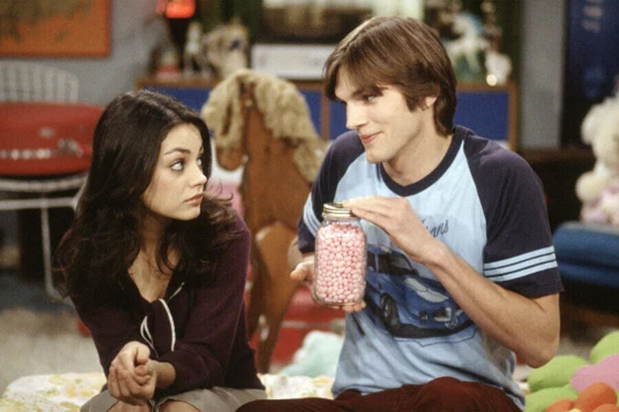 Мила Кунис и Эштон Кутчер