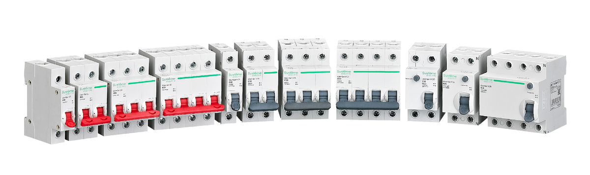 Линейка модульного оборудования City9 Set, бренд Systeme Electric