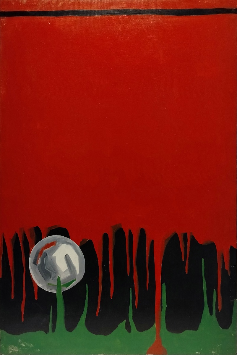 "Цвет в пространстве" 2004 год, холст/масло 36х54