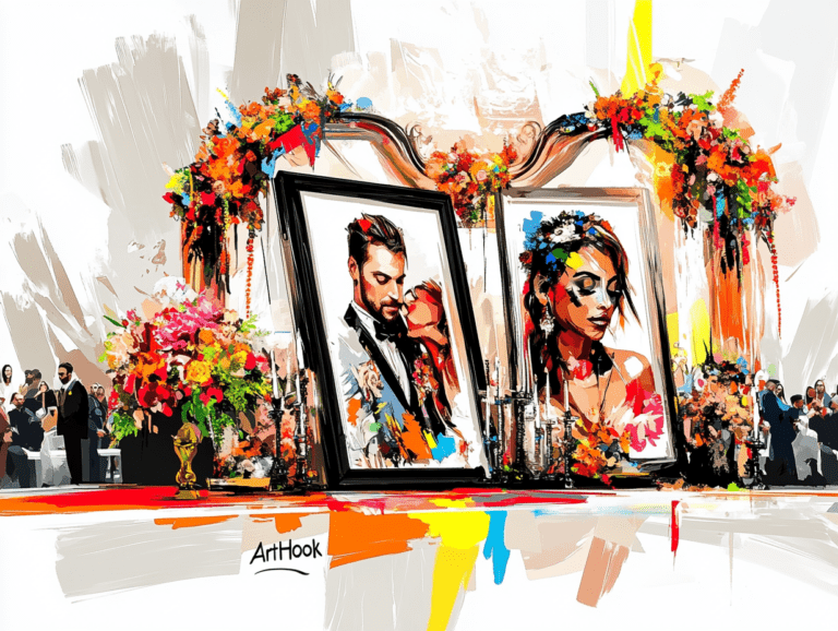    Топ-10 идей использования свадебных портретов для создания незабываемого торжества и уникального оформления вашей свадьбы Art-Hook.Ru