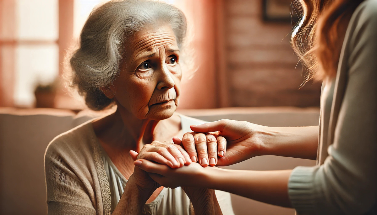 Тепло заботы и поддержки помогает сохранить чувство безопасности и спокойствия для человека с болезнью Альцгеймера.